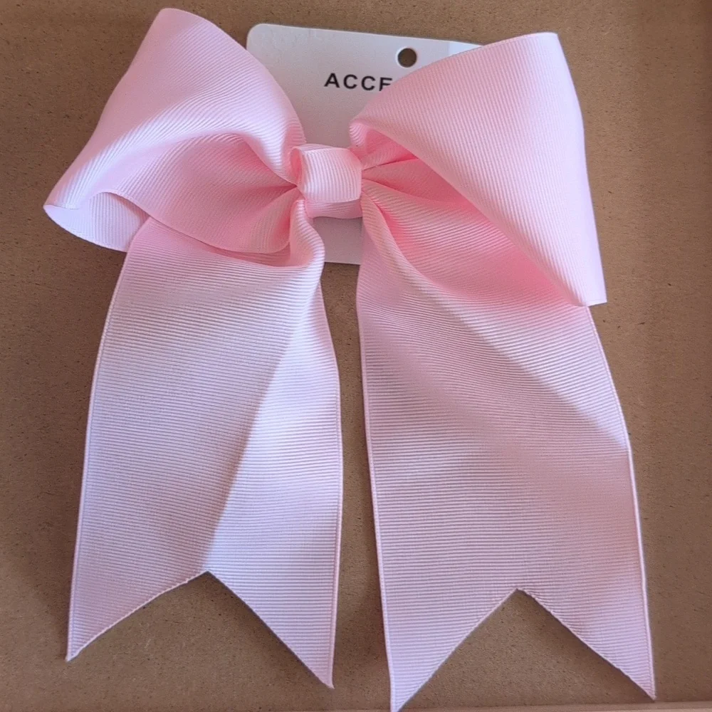 Pink Hair Bow for Kids